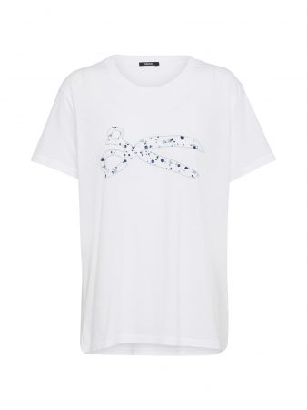DENHAM Tricou  alb