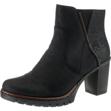RIEKER Botine  negru