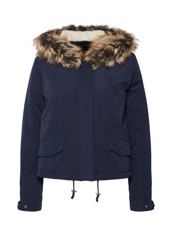 ONLY Parka de iarnă 'NEW SKYLAR FUR PARKA'  albastru închis