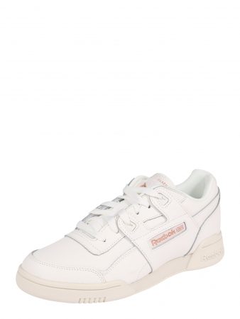 Reebok Classic Sneaker low 'WORKOUT PLUS'  argintiu / alb