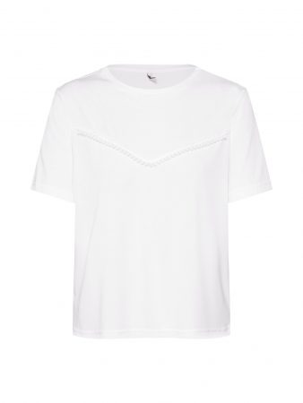 ONLY Tricou 'onlMARY'  alb