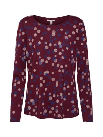 ESPRIT Tricou  roșu vin