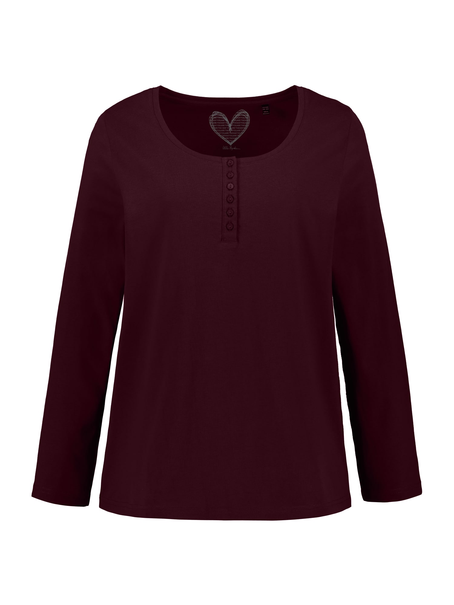 Ulla Popken Tricou  burgund