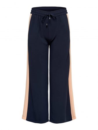 ONLY Carmakoma Pantaloni 'MEDICAGO'  albastru închis / roz vechi