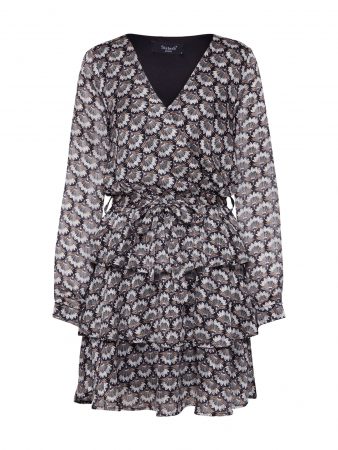 SISTERS POINT Rochie 'NAPPA-DR2'  maro cămilă / gri