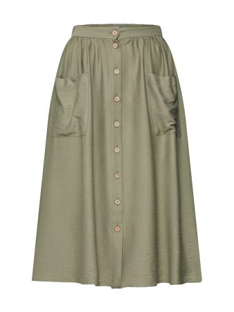 NEW LOOK Fustă 'JANE'  kaki