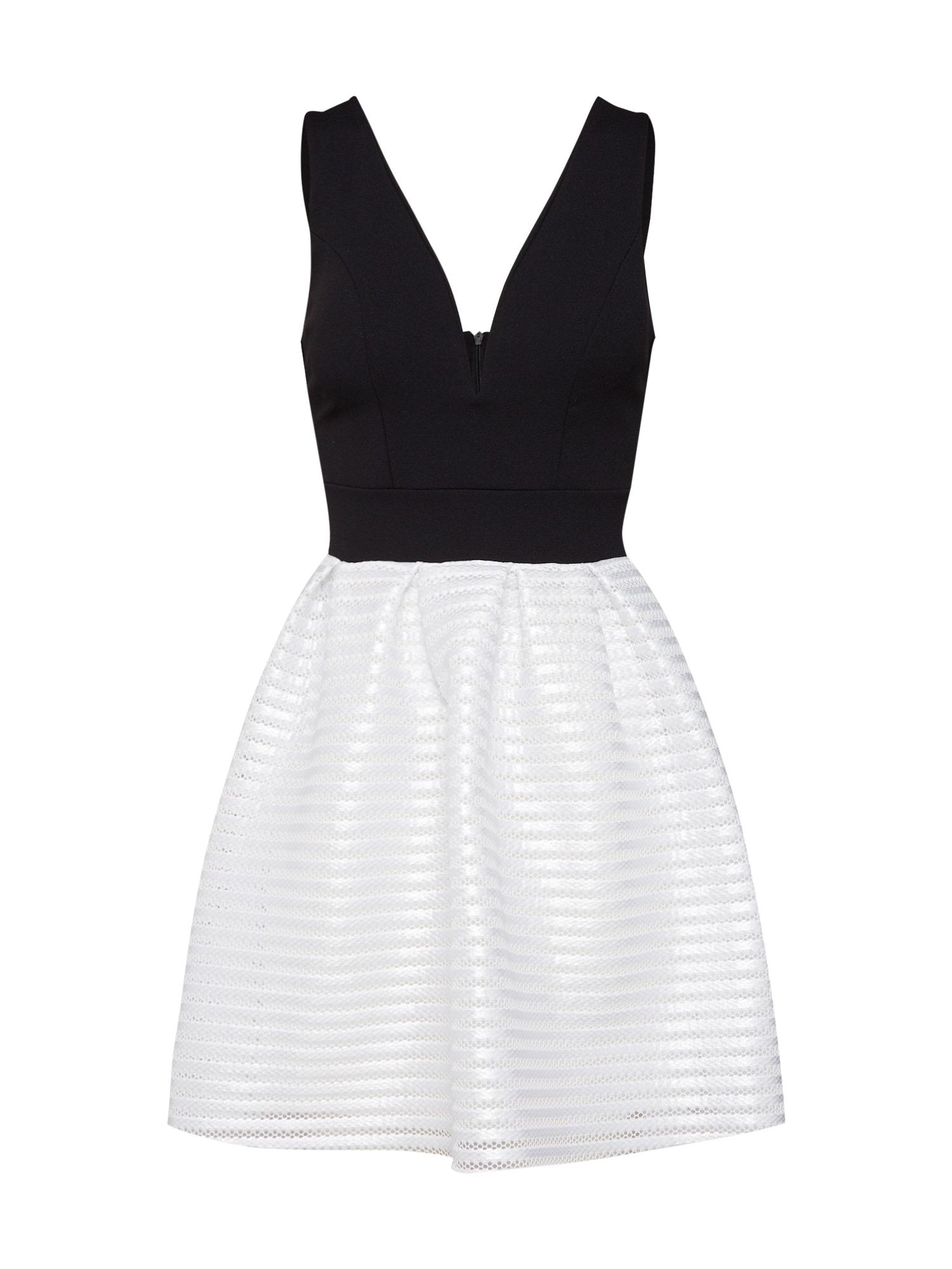 WAL G. Rochie  negru / alb