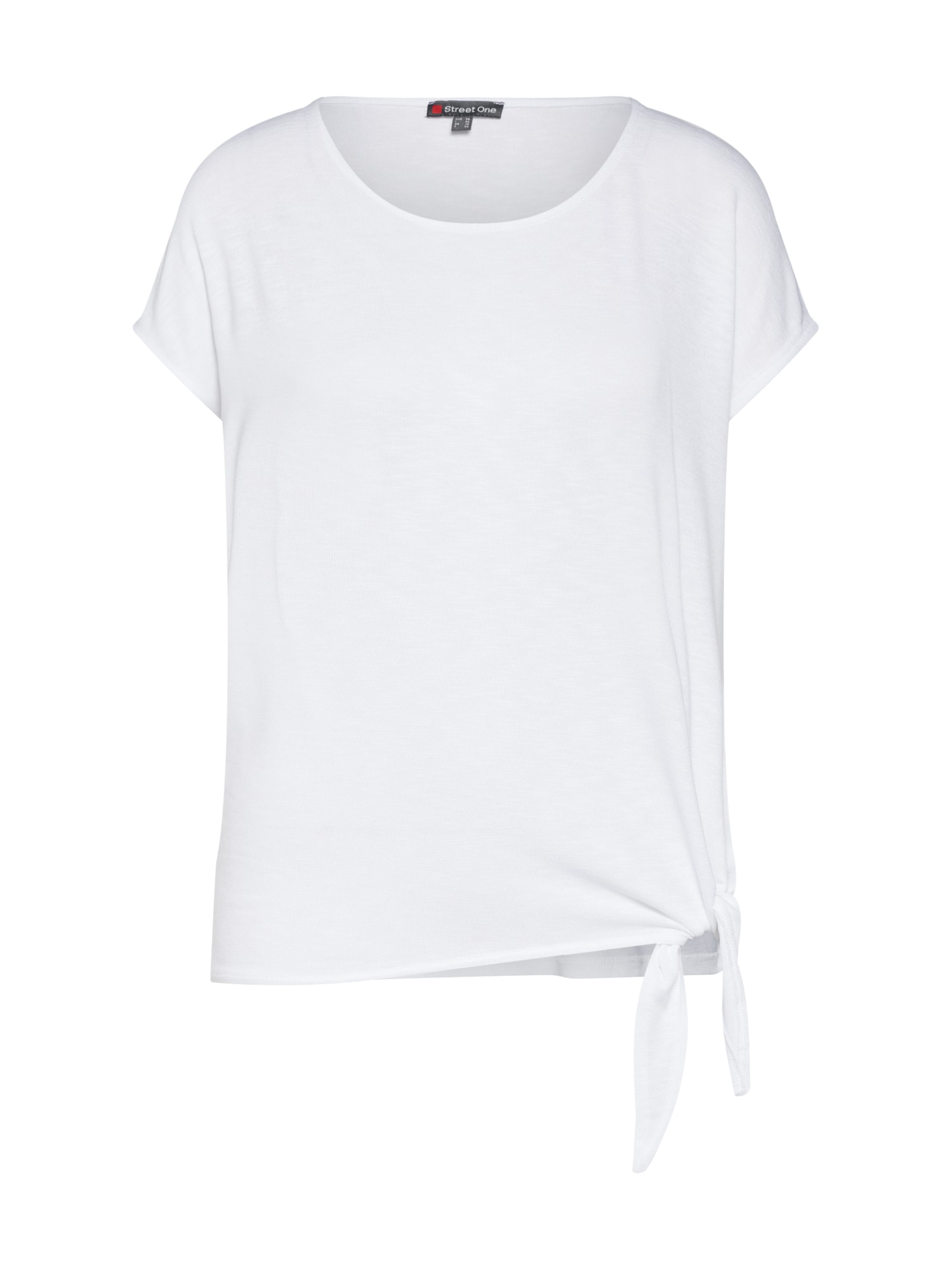 STREET ONE Tricou 'QR Femke'  alb