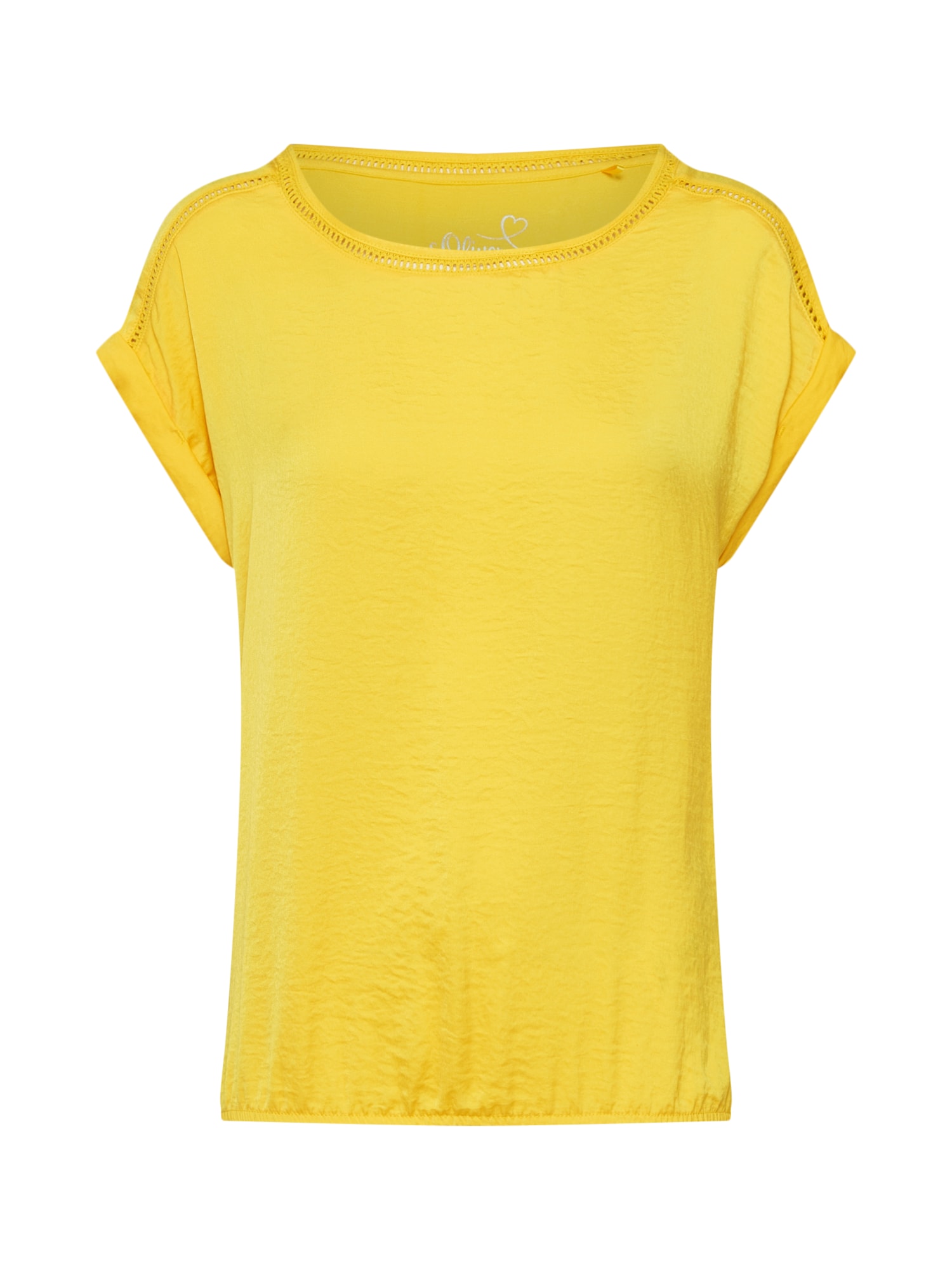 S.Oliver Tricou  galben auriu