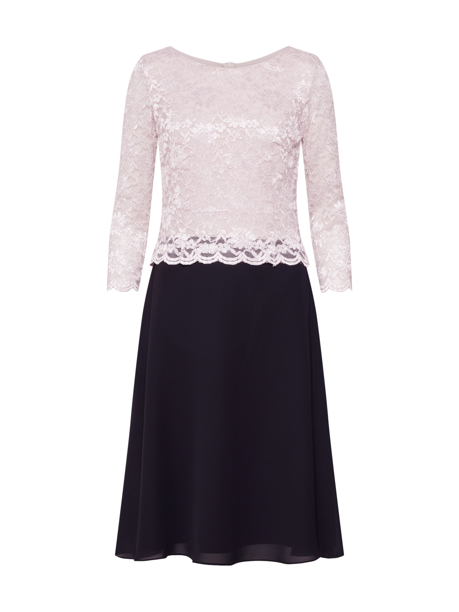 SWING Rochie de cocktail roz / negru