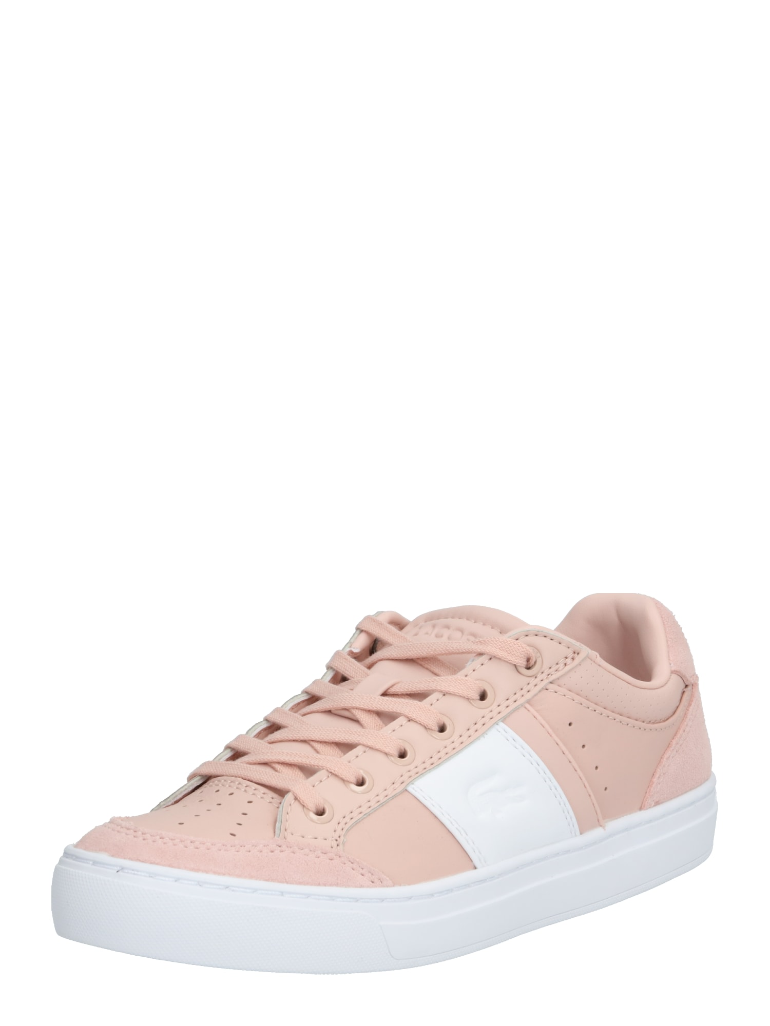 LACOSTE Sneaker low  roz / alb
