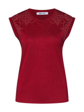 ABOUT YOU Tricou 'Luisa'  roșu vin