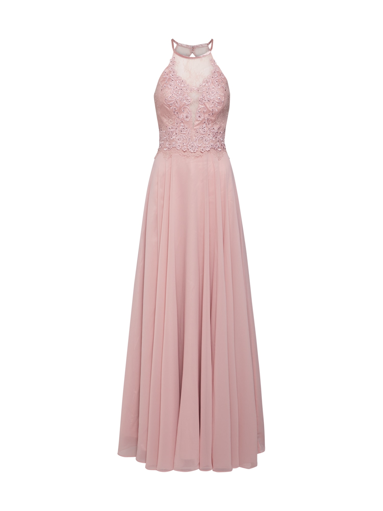 Mascara Rochie de seară 'LACE NETT' roz vechi