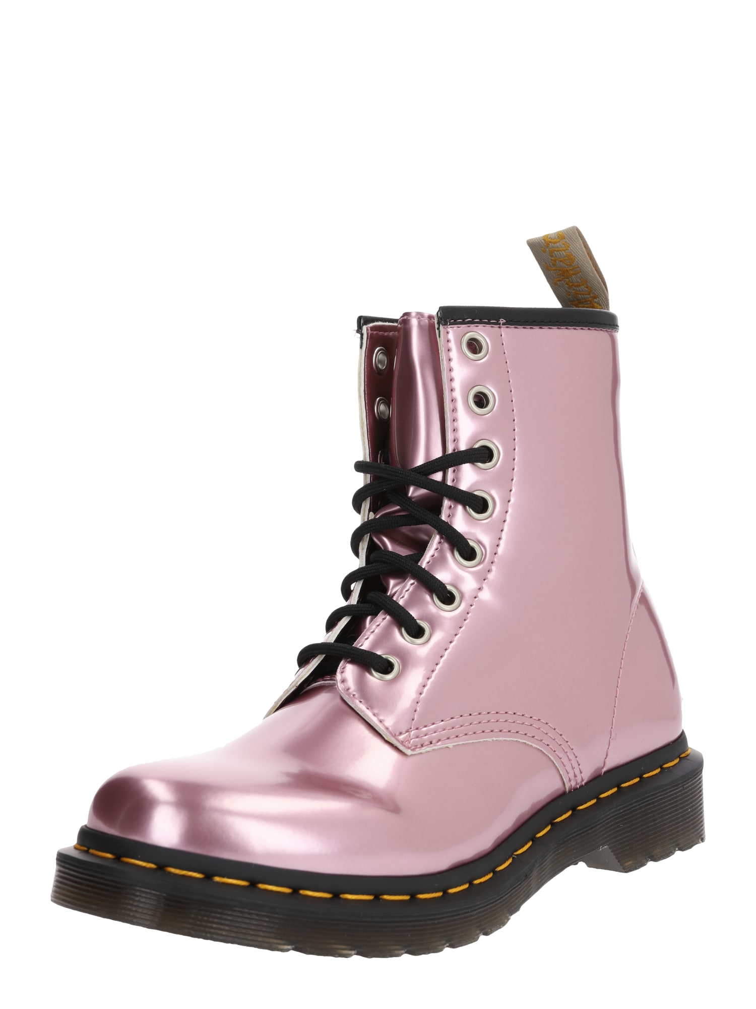 Dr. Martens Ghete cu șireturi '1460 Vegan'  roz