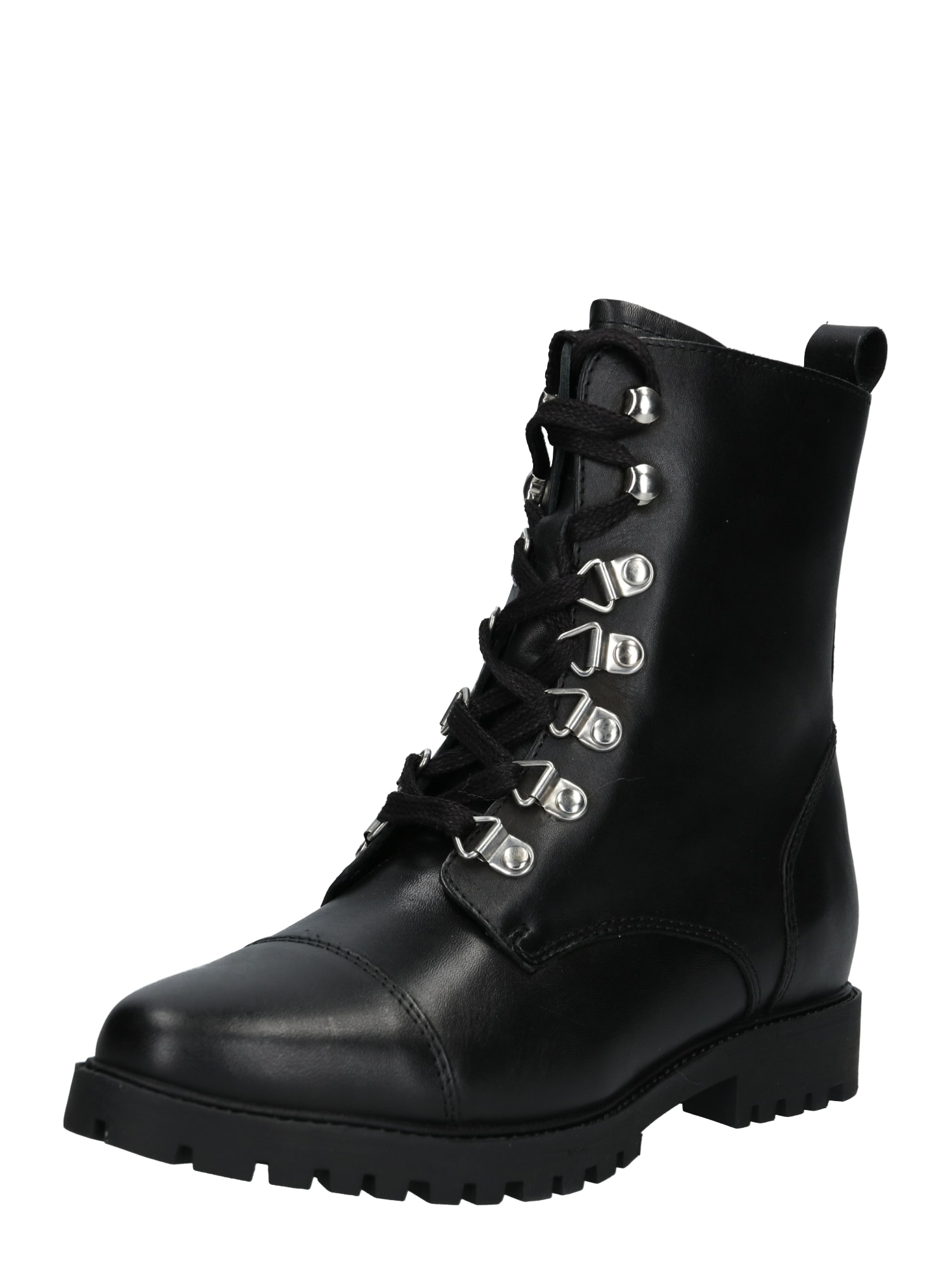 ABOUT YOU Ghete cu șireturi 'Vivian'  negru