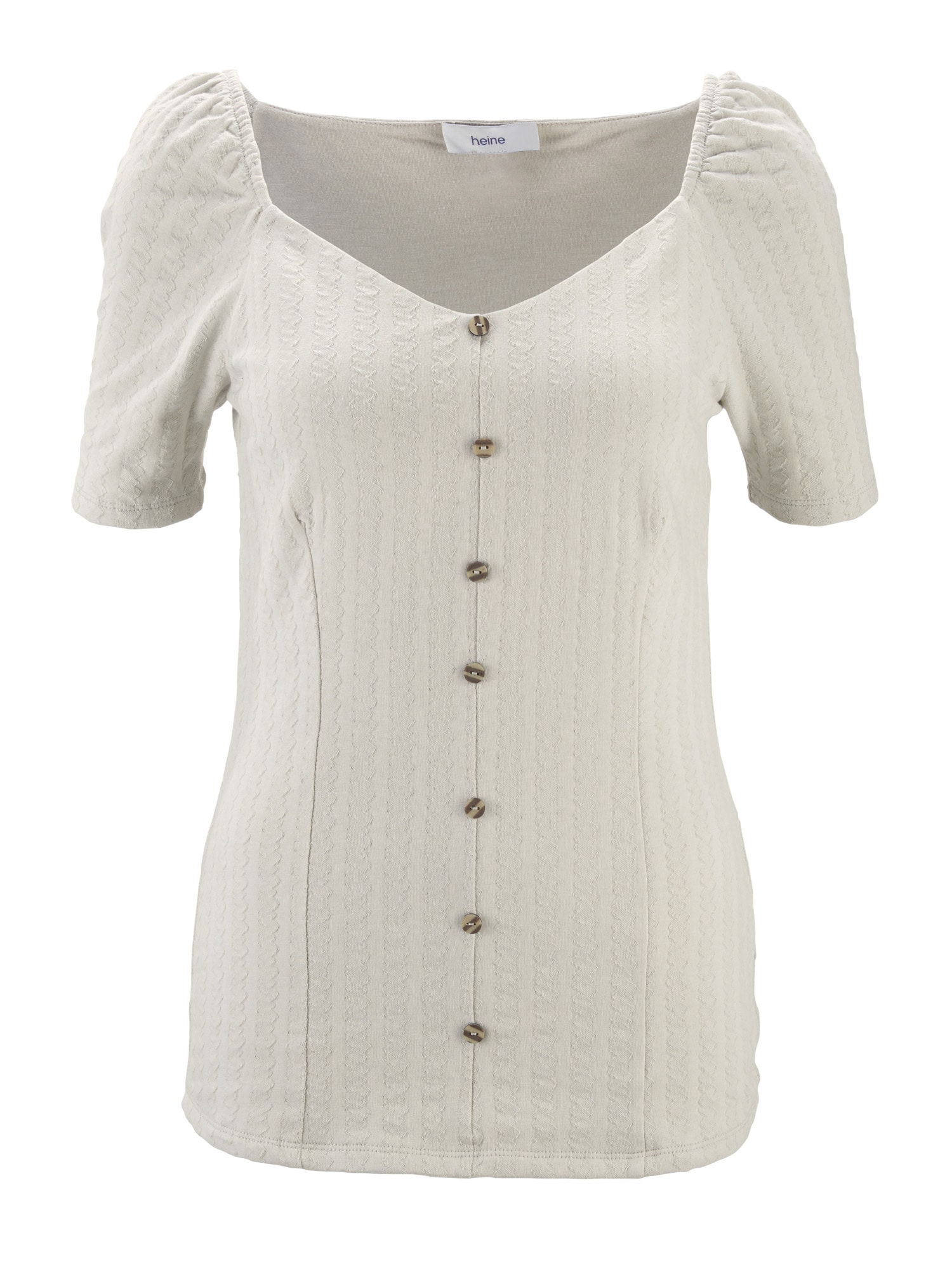 Heine Tricou gri-maro