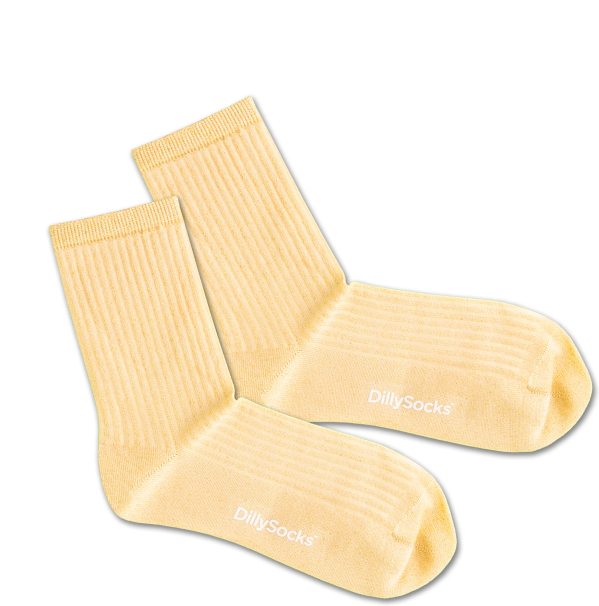 DillySocks Șosete 'Sweet Yellow'  galben