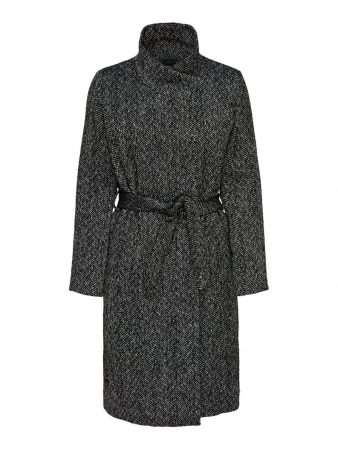 ONLY Palton de primăvară-toamnă  negru