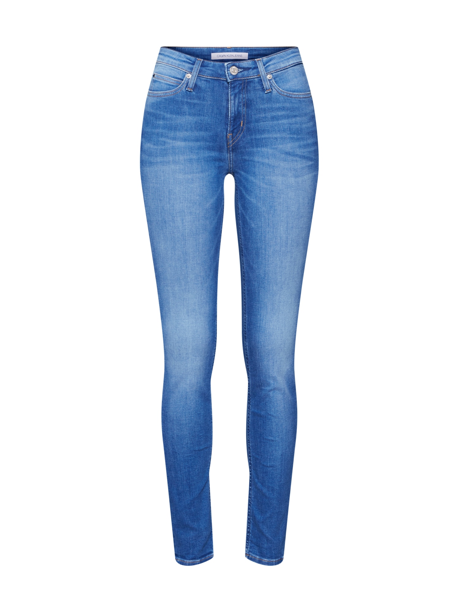 Calvin Klein Jeans Jeans 'CKJ 011 MID RISE SKINNY' denim albastru
