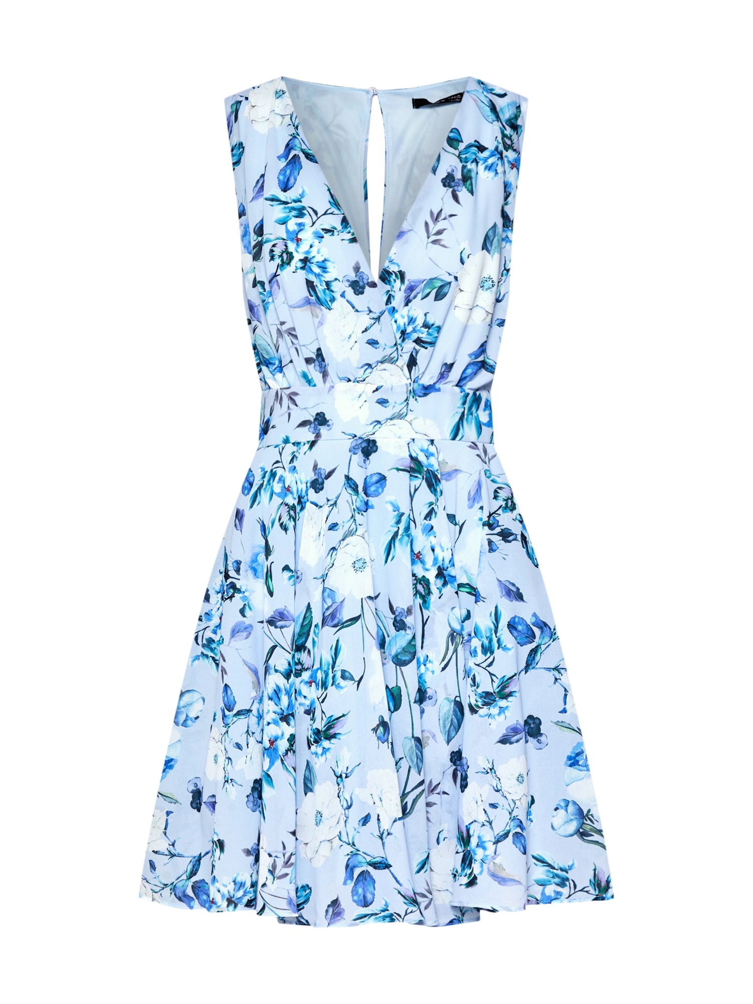 TFNC Rochie de cocktail 'Nordi'  albastru / alb