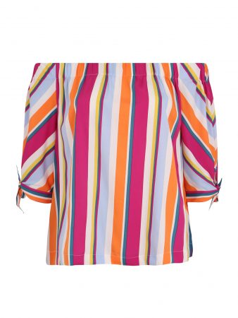Junarose Tricou 'MAGDA OFF SHOULDER TOP- K'  culori mixte
