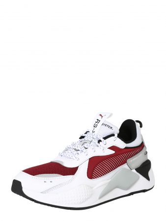 PUMA Sneaker low 'RS-X CORE'  gri / roșu / alb