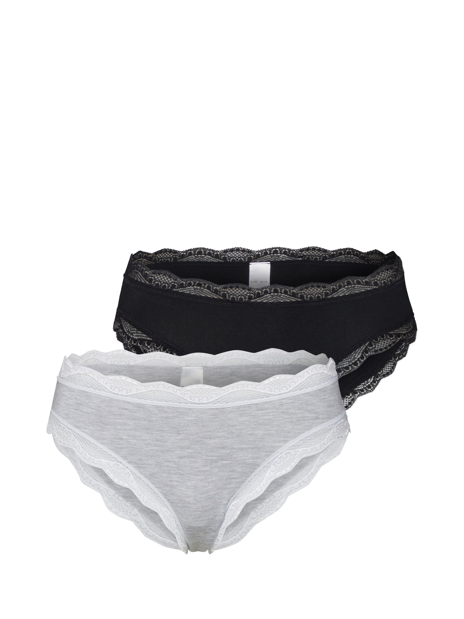 ABOUT YOU Slip 'Leila'  gri / negru