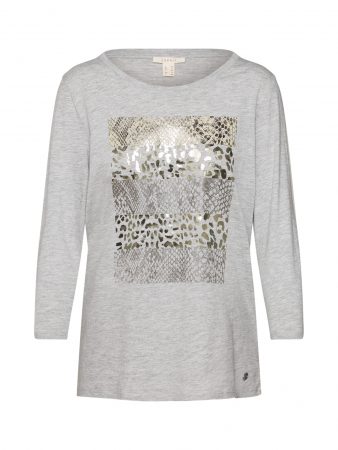 ESPRIT Tricou  negru / gri