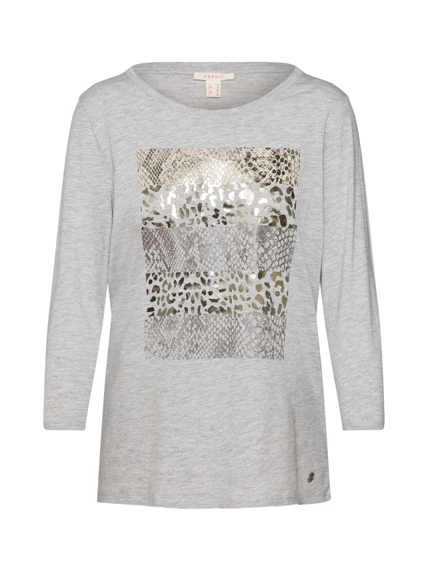 ESPRIT Tricou  negru / gri