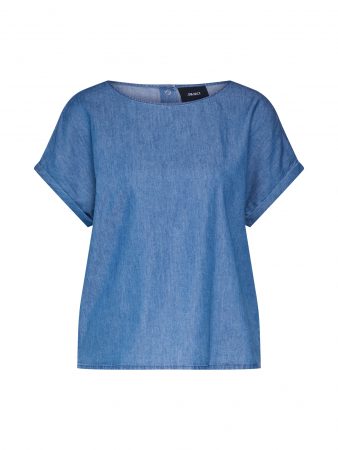 OBJECT Tricou 'CAMILLA'  denim albastru