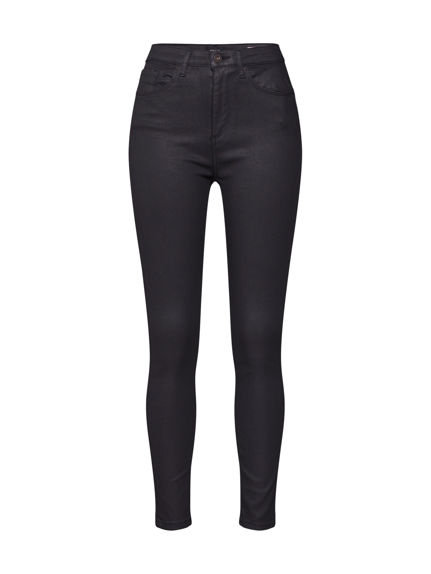 ONLY Jeans 'ONLFGOSH HW SK COATED LIFE JEANS SOO2034'  negru