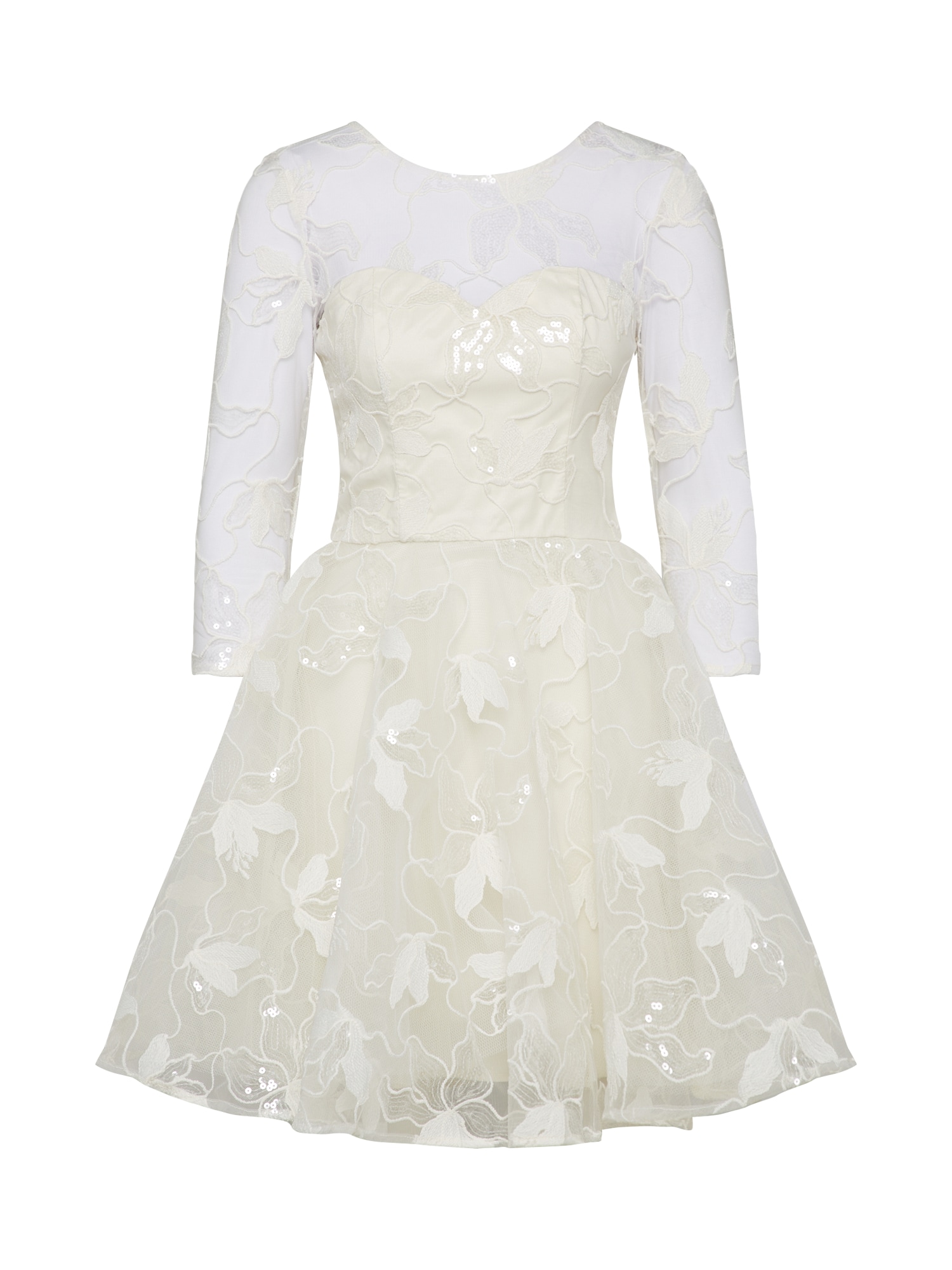 Chi Chi London Rochie de cocktail crem