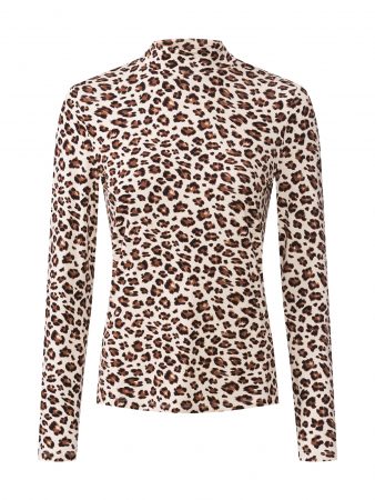 VILA Tricou 'BULIS ANIMALA FUNNEL'  bej