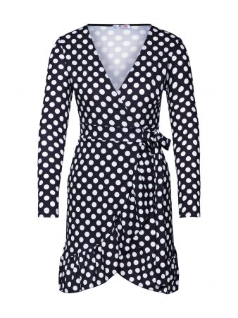 WAL G. Rochie  negru / alb