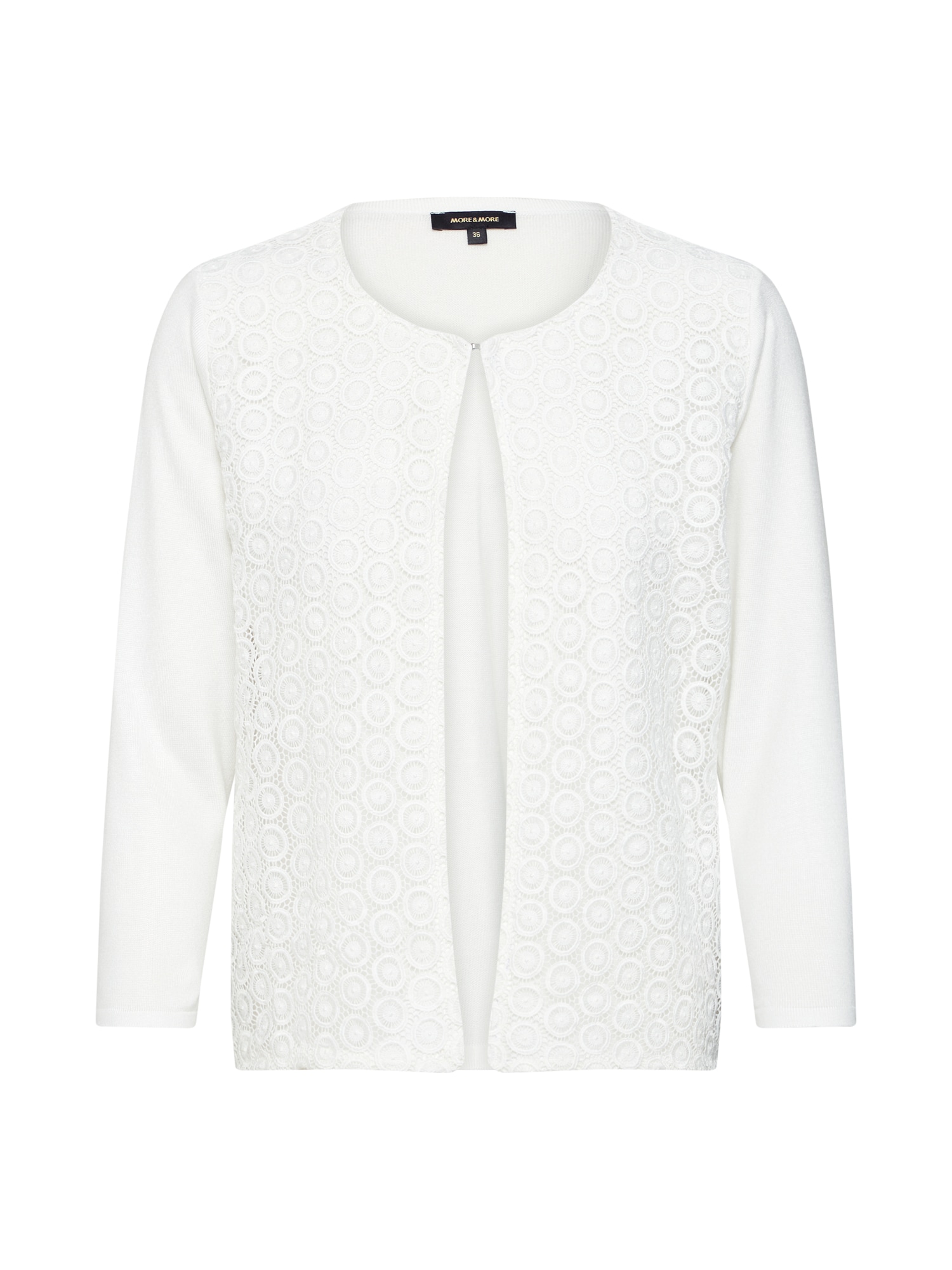 MORE & MORE Geacă tricotată  offwhite