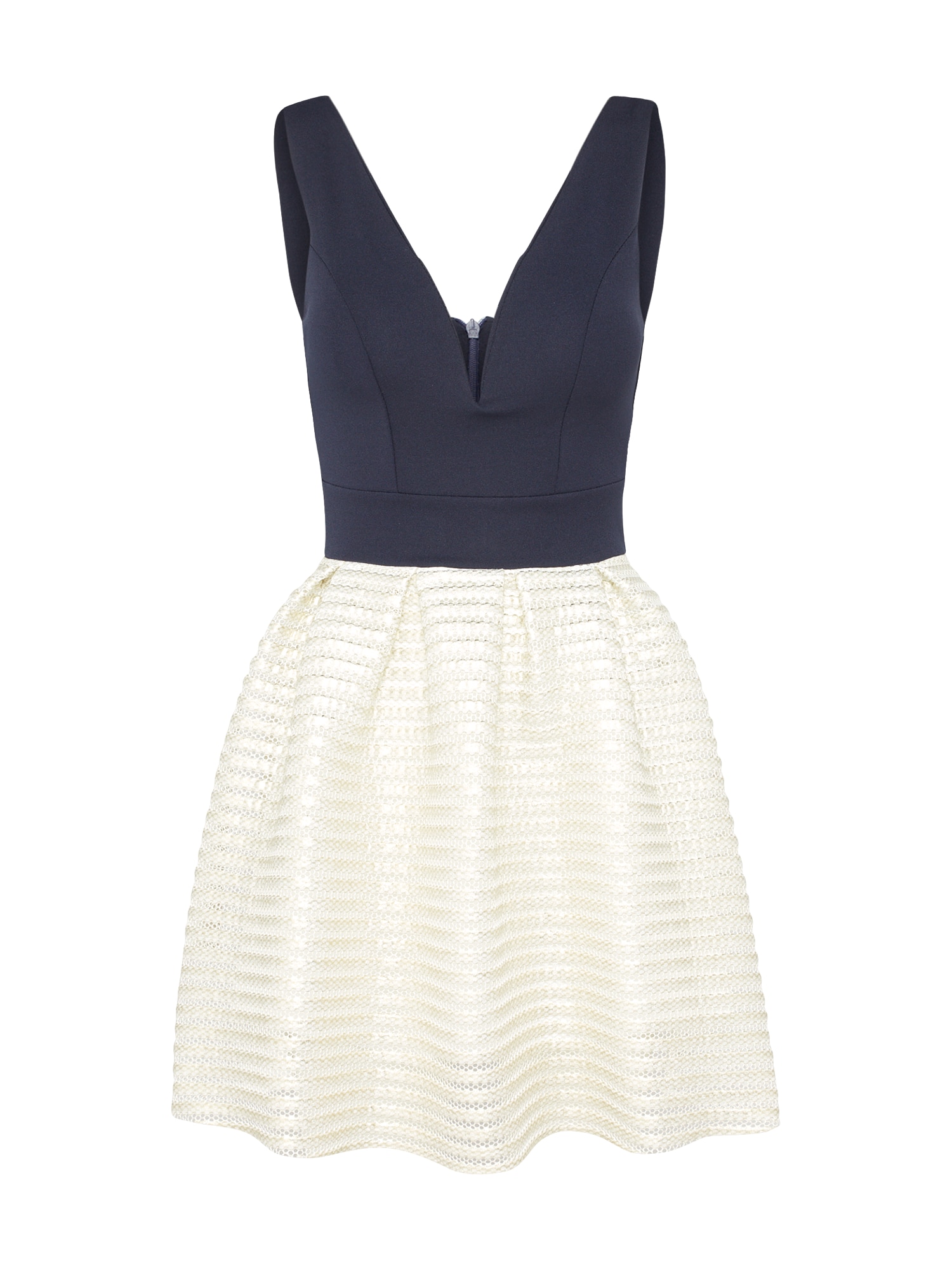 WAL G. Rochie de cocktail 'CH 88038'  fildeş / navy