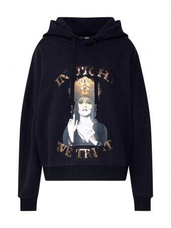 Tigha Bluză de molton 'Janene'  negru
