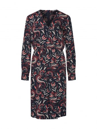 Re.draft Rochie  albastru noapte / culori mixte