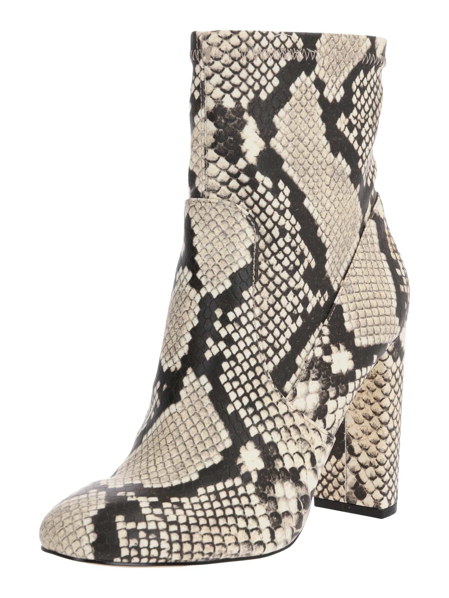 CALL IT SPRING Botine  bej / negru / alb
