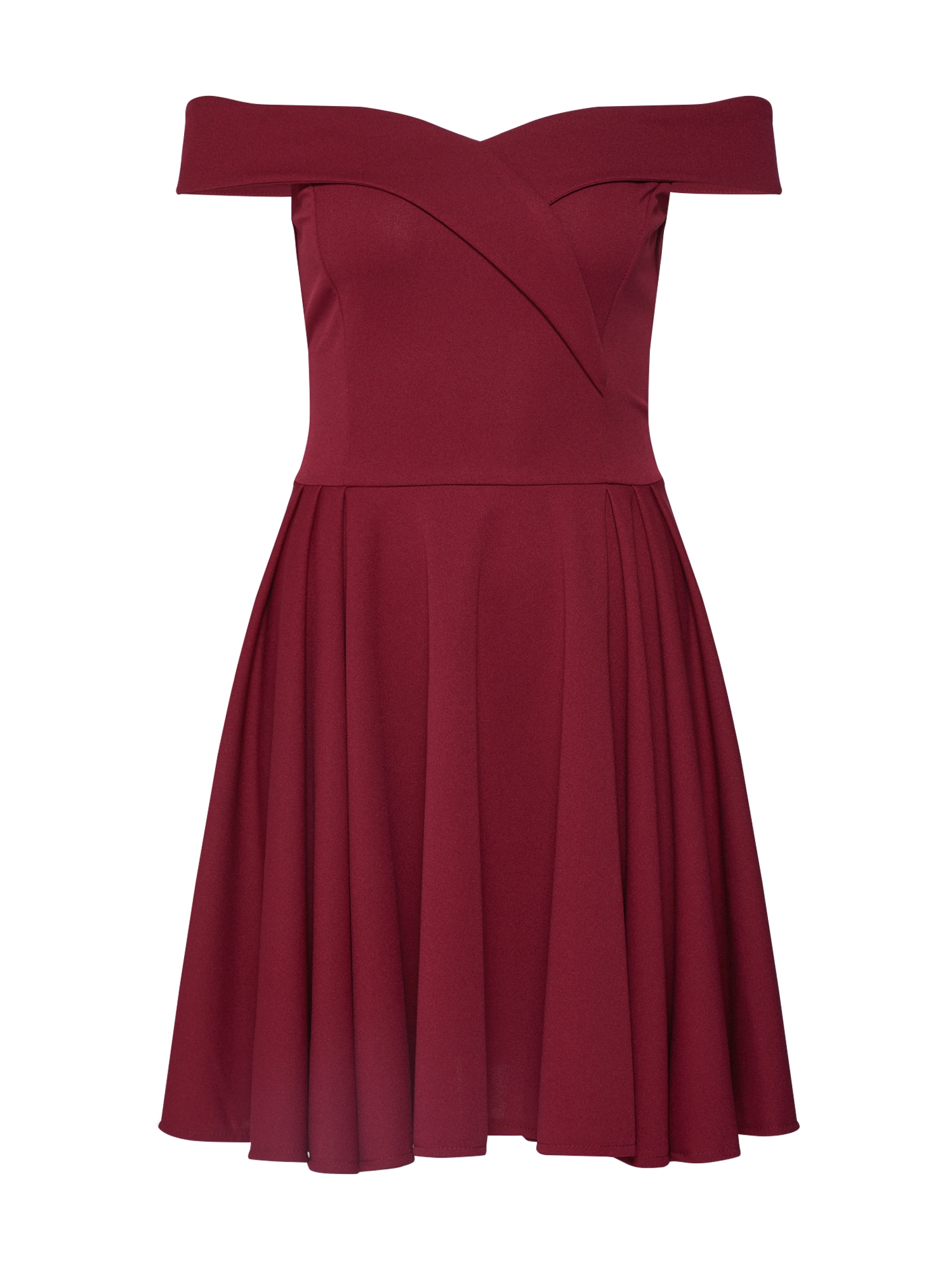 WAL G. Rochie de cocktail  roșu vin
