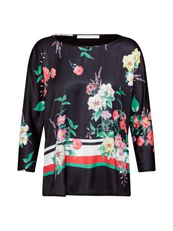 Betty & Co Tricou  roz / negru