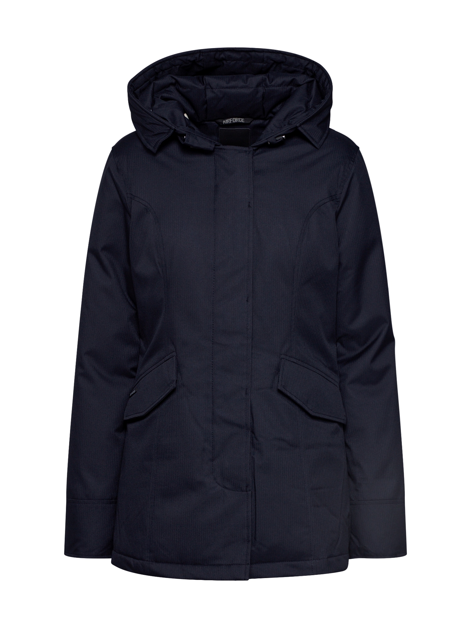AIRFORCE Parka de primăvară-toamnă 'Herringbone'  navy