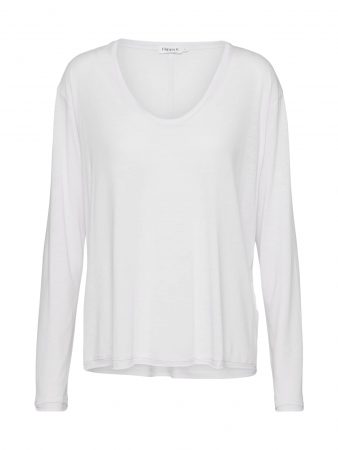 Filippa K Tricou 'Scoop Neck Long Sleeve Top'  roz