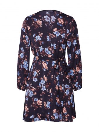 Mela London Rochie tip bluză 'FABRIC TIE PRINTED SHIRT DRESS'  negru