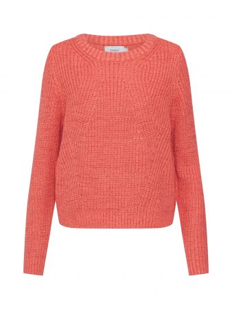 ONLY Pulover 'CELTINA'  roșu orange