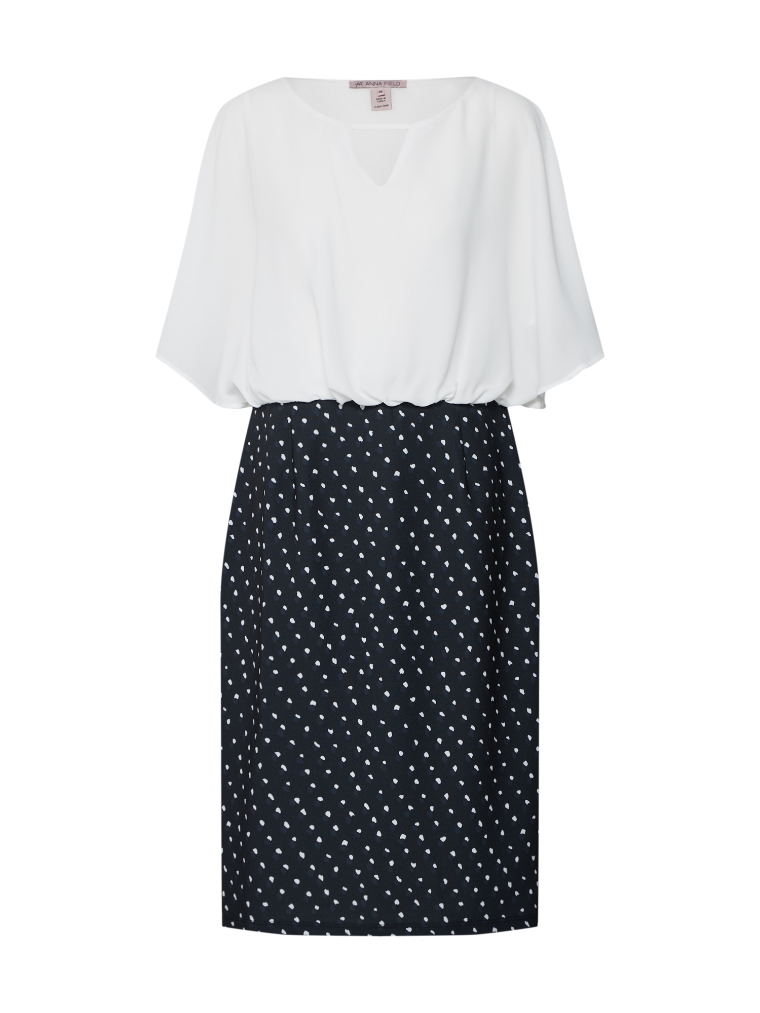 Anna Field Rochie  negru / alb