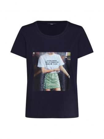 ONLY Tricou 'ELVIRA'  culori mixte / negru