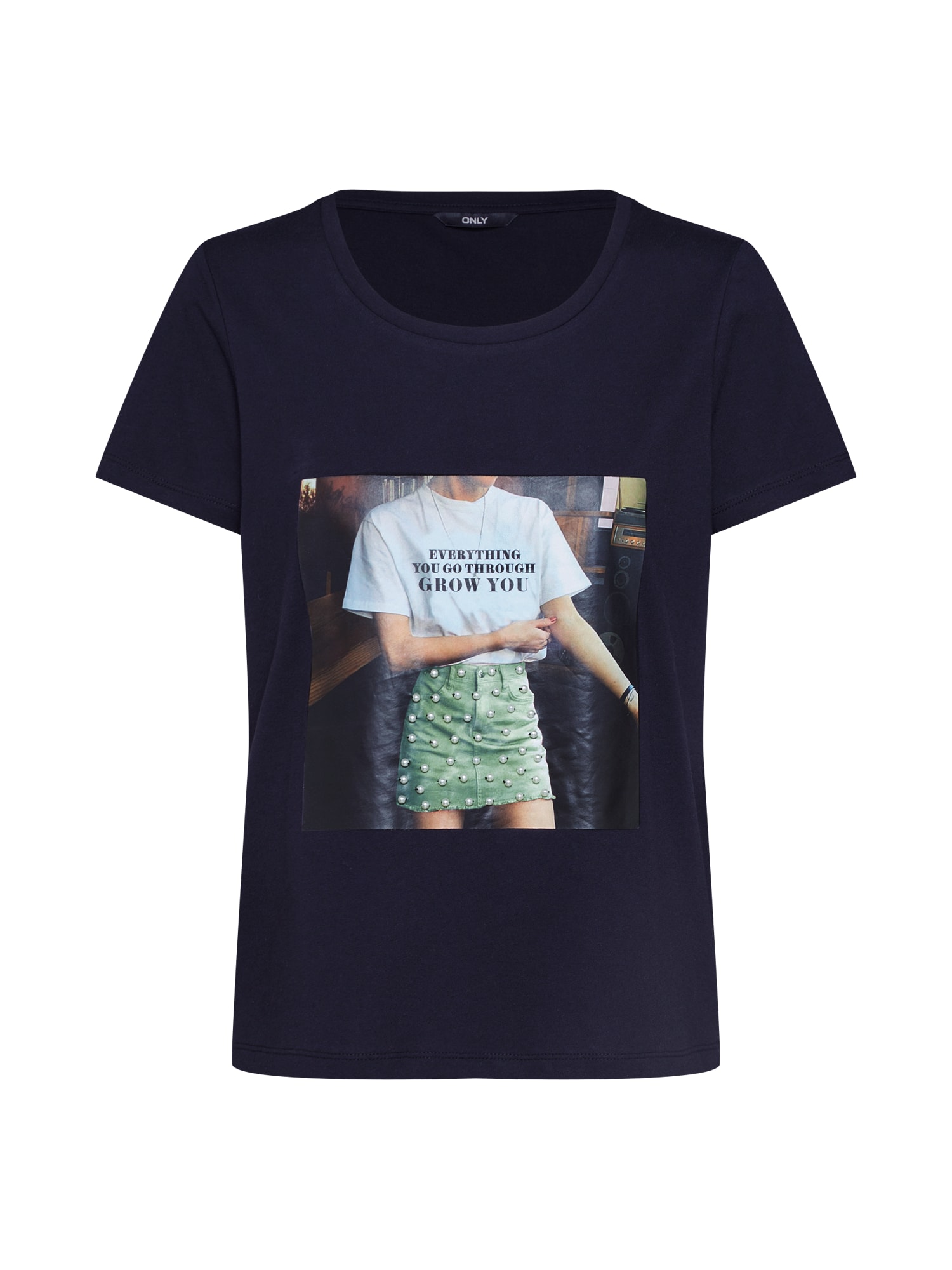 ONLY Tricou 'ELVIRA'  culori mixte / negru