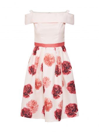 Chi Chi London Rochie de cocktail  roz / pudră / roșu