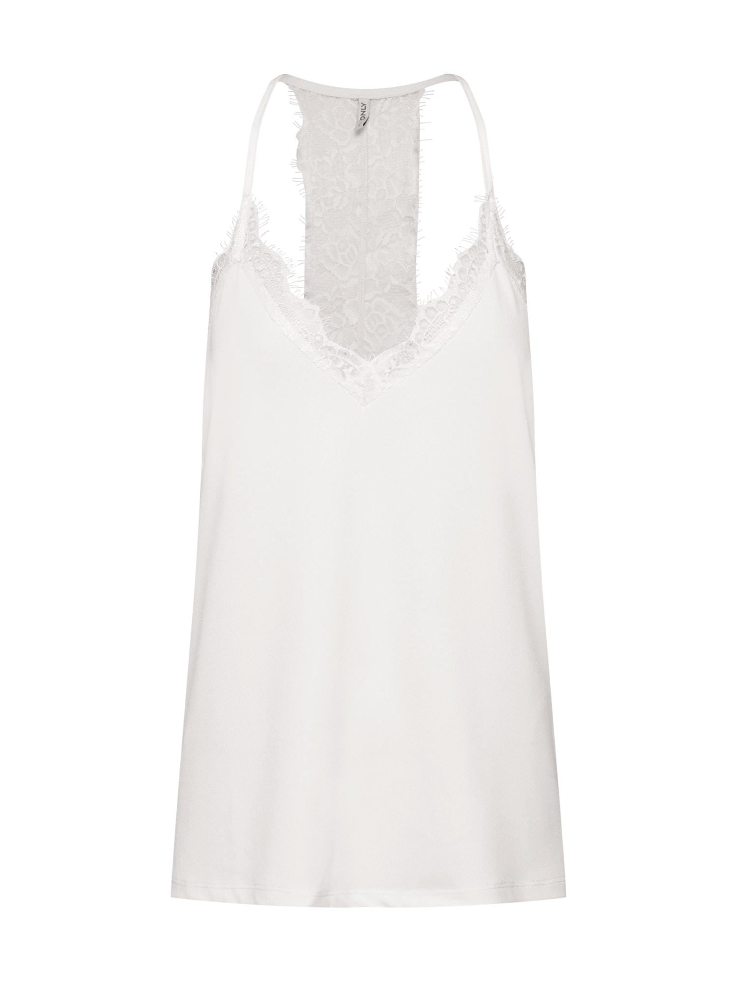 ONLY Bluză 'onlJENNY SINGLET TOP JRS'  alb